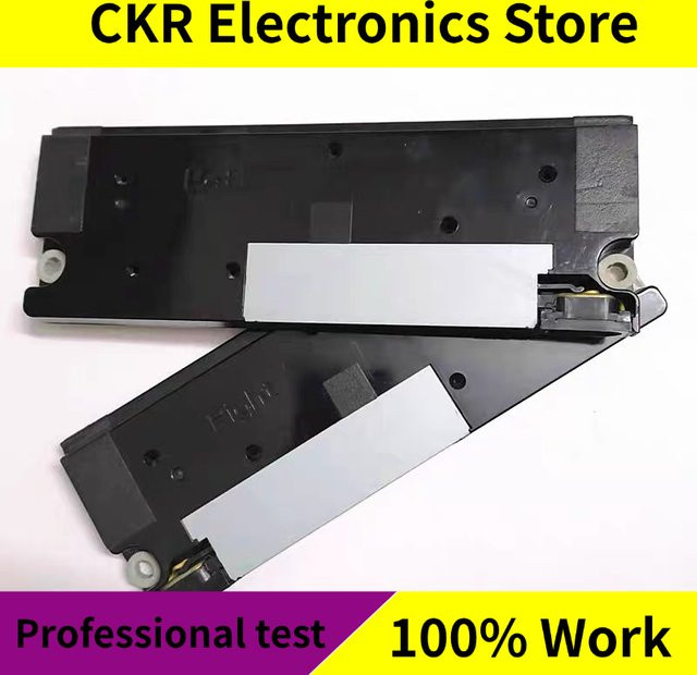 Original TV-Lautsprecher Samsung R+L in Schwarz, 6 Ohm 10W, kompatibel mit UE46D7000, UA55ES7000J, UA55ES8000 und BN96-16798B, BN96-16798G, BN96-16798F, BN96-16798A, BN96-18089B - Bild 1