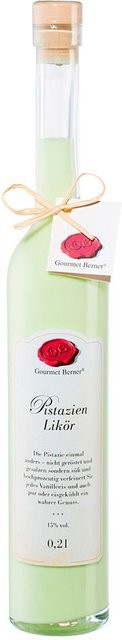 Gourmet Berner Pistazien Sahnelikör, 0,2 l - Bild 1
