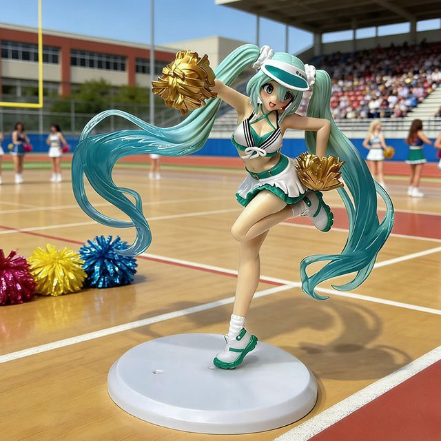 Bandai Hatsune Miku Cheerleading-Team, Actionfigur, Einzelfigur - Bild 1