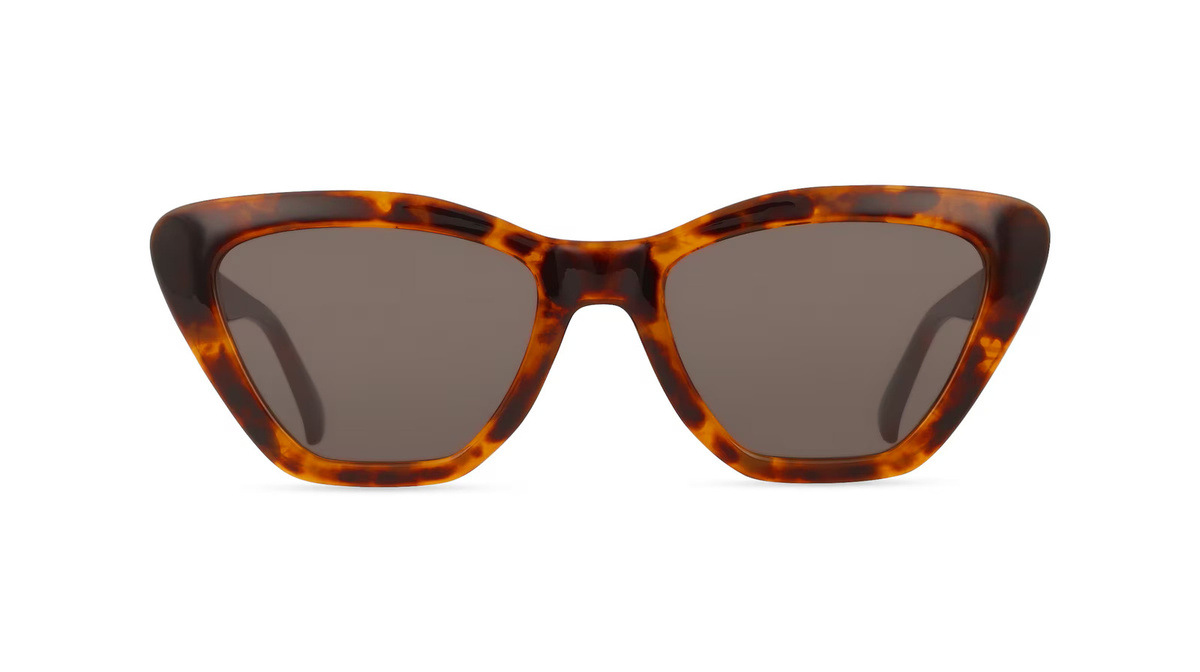 Fackelmann BD 605 SUN FA ELLA II Sonnenbrille Butterfly, Vollrand, Damen, braun - Bild 1