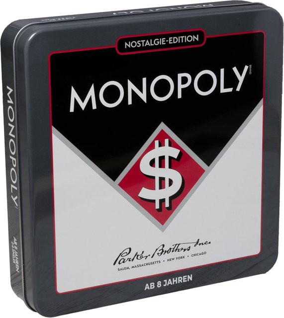 Gomazing Monopoly Nostalgie Edition Retro Brettspiel 1930er Jahre ab 8 Jahren - Bild 1