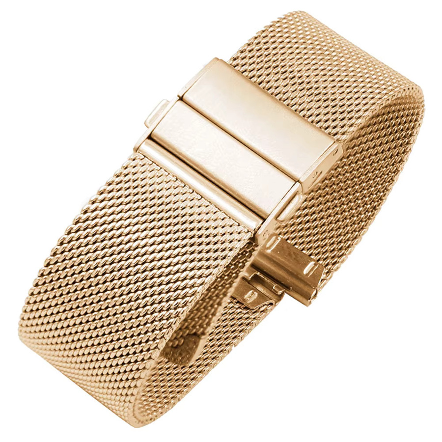 Aotelayer Uhrenarmband Milanaise, Edelstahl, Unisex - Bild 3