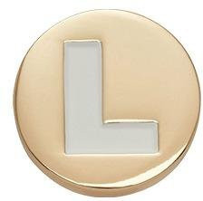 Schuhanhänger Buchstaben, beige, Unisex - Bild 1