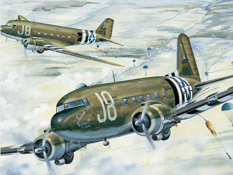 Trumpeter C-47A Skytrain, Modellfahrzeug, 1:48 - Bild 1