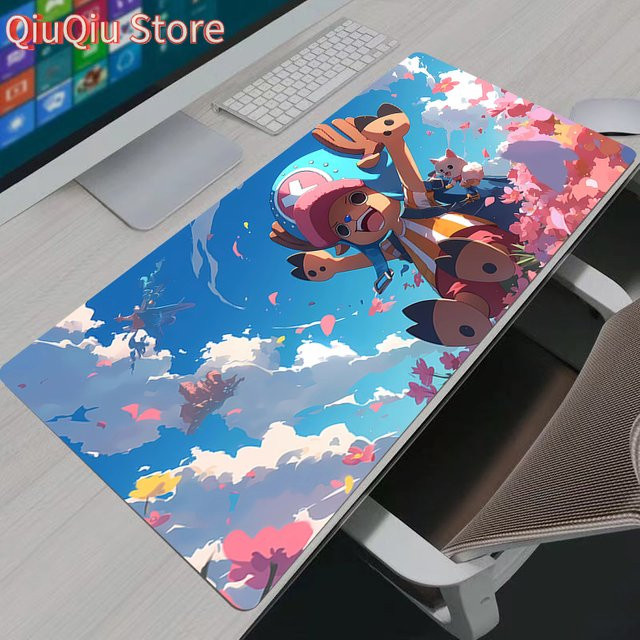 Großes Gaming-Mauspad One Piece Tony Tony Chopper Schreibtischunterlage Multicolor - Bild 1