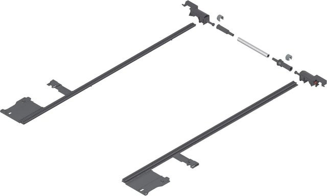 Blum Seitenstabilisierungs-Set Movento in Grau bis Nennlänge 600 mm - Bild 1