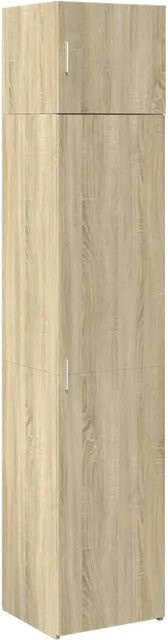 vidaXL Hochschrank Schmal Sonoma-Eiche, B/T/H: 45 x 42,5 x 225 cm - Bild 1