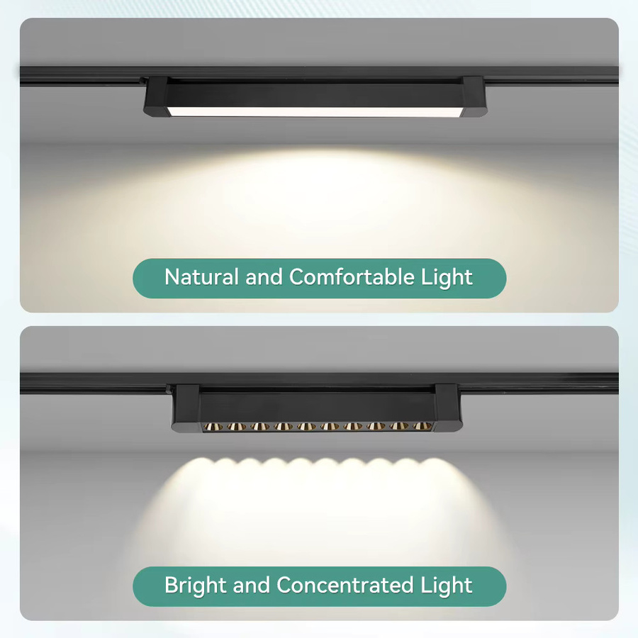 CHENBEN LED Schienenbeleuchtungsset in Schwarz für Küche und Wohnzimmer - Bild 5