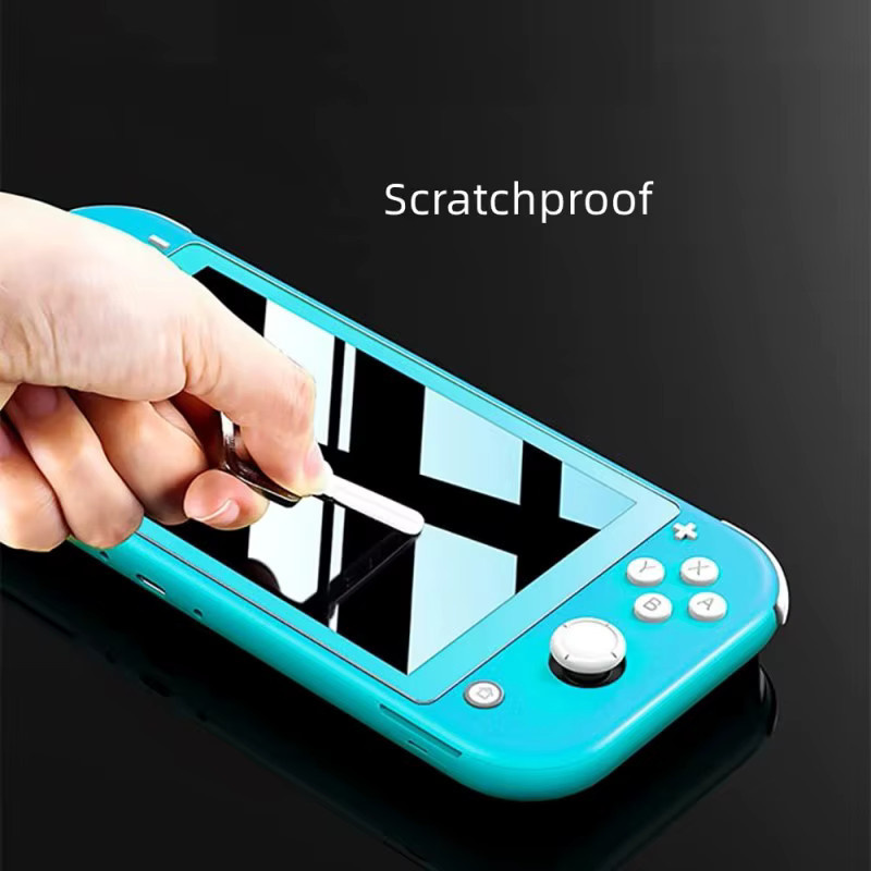 2 Stück Displayschutzfolien aus gehärtetem Glas für Nintendo Switch Lite, transparent - Bild 3