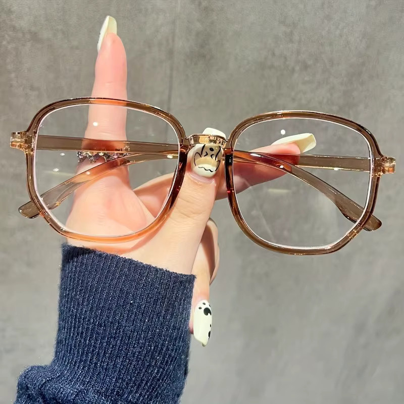 ZUIDID Korrektionsbrille, Vollrand, Kunststoff, transparent, Unisex, Blaulichtfilter - Bild 1