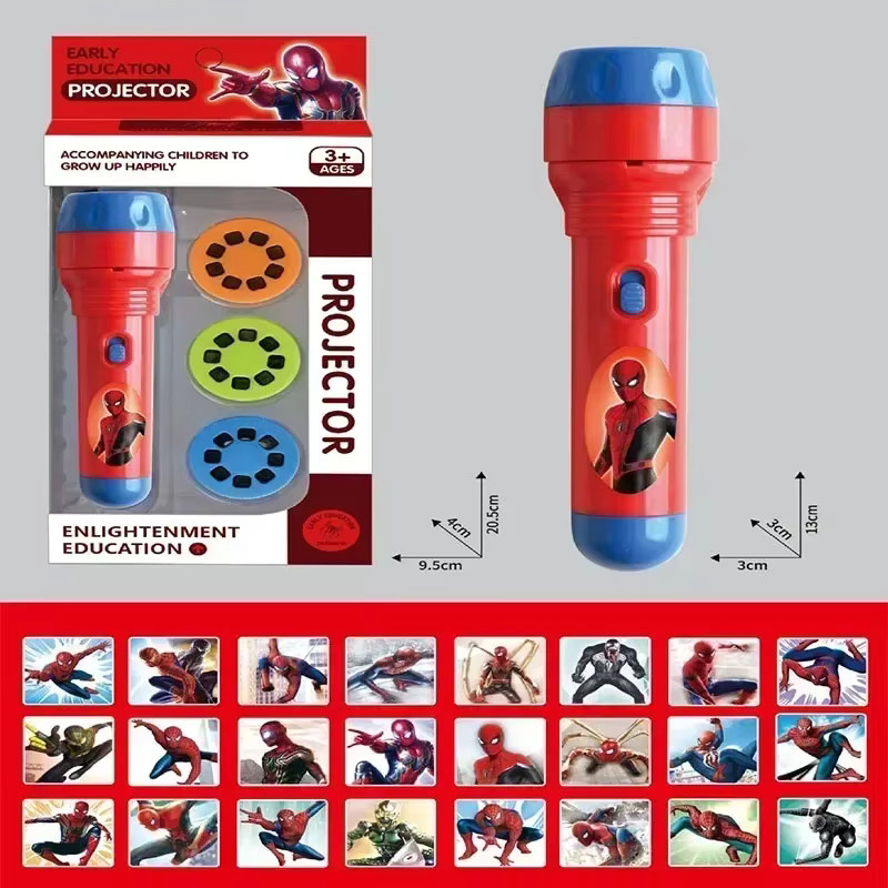 Hasbro Marvel Spiderman Taschenlampe Projektor Spielzeug - Bild 3