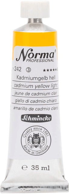Schmincke Norma Ölfarbe Kadmiumgelb Hell 35 ml - Bild 1