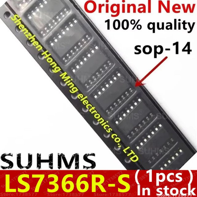 LS7366R-S Chipsatz SOP-14 in Schwarz - Bild 1