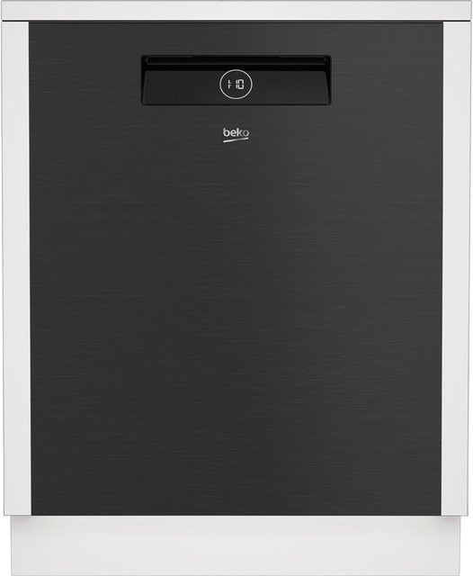 Beko Unterbau-Geschirrspüler BDDN38440DD in Anthrazit und Silber mit Aquastop und Schublade - Bild 1