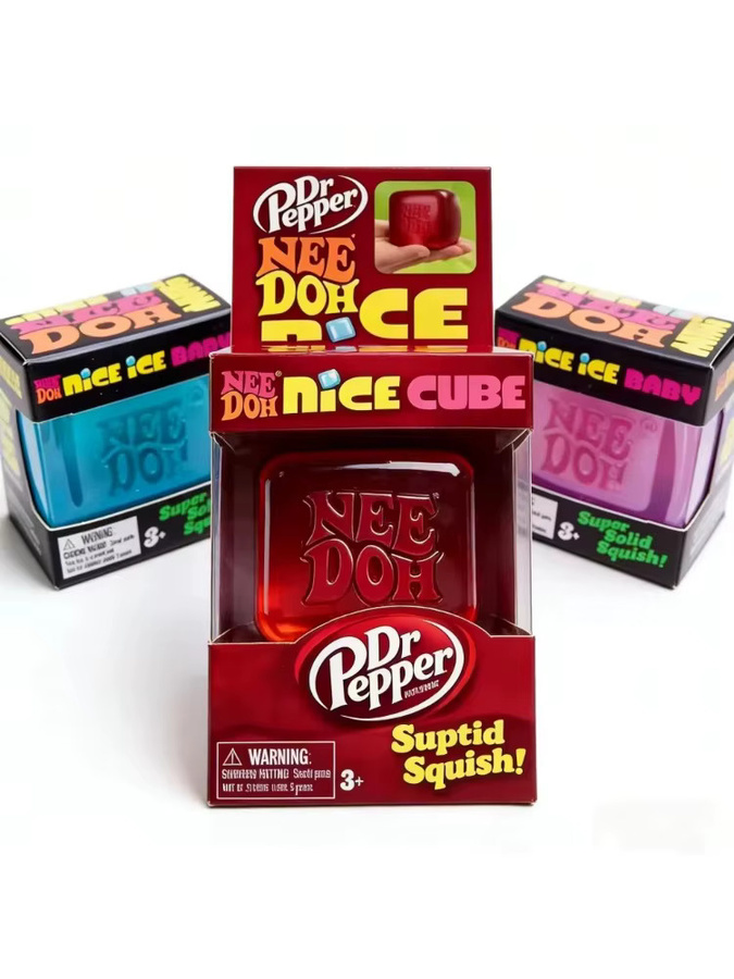 Needoh Nice Cube, Sensorischer Stressabbau-Würfel, Fidget-Tool - Bild 4