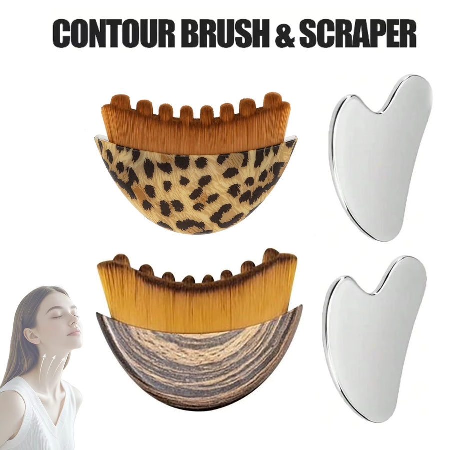 MOZHOU Lymphdrainage-Gesichtsbürsten-Set für das Gesicht - Bild 2