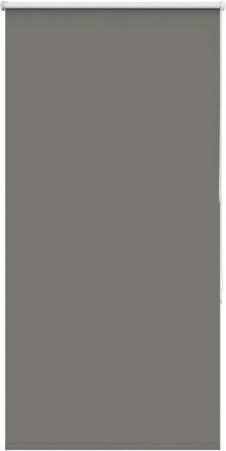 vidaXL Verdunkelungsrollo Grau aus Polyester, B: 65 cm, H: 175 cm - Bild 1