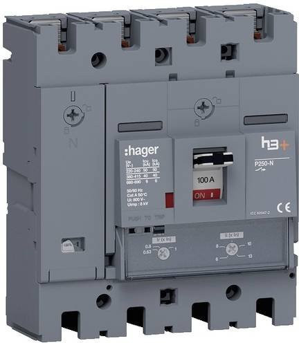 Hager HNT101DR Leitungsschutzschalter MCB grau - Bild 1