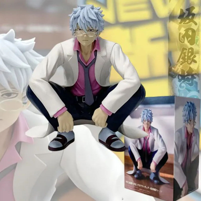 Bandai Anime-Figur Gintama Sakata Gintoki als Ginpachi der Klasse Z, mehrfarbiges PVC-Modell, Höhe: 12 cm - Bild 1
