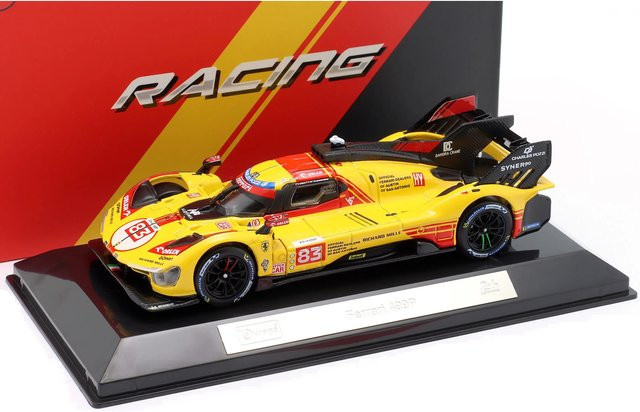 Bburago Ferrari 499P LMH #83 '24, Modellauto, Maßstab 1:43 - Bild 1