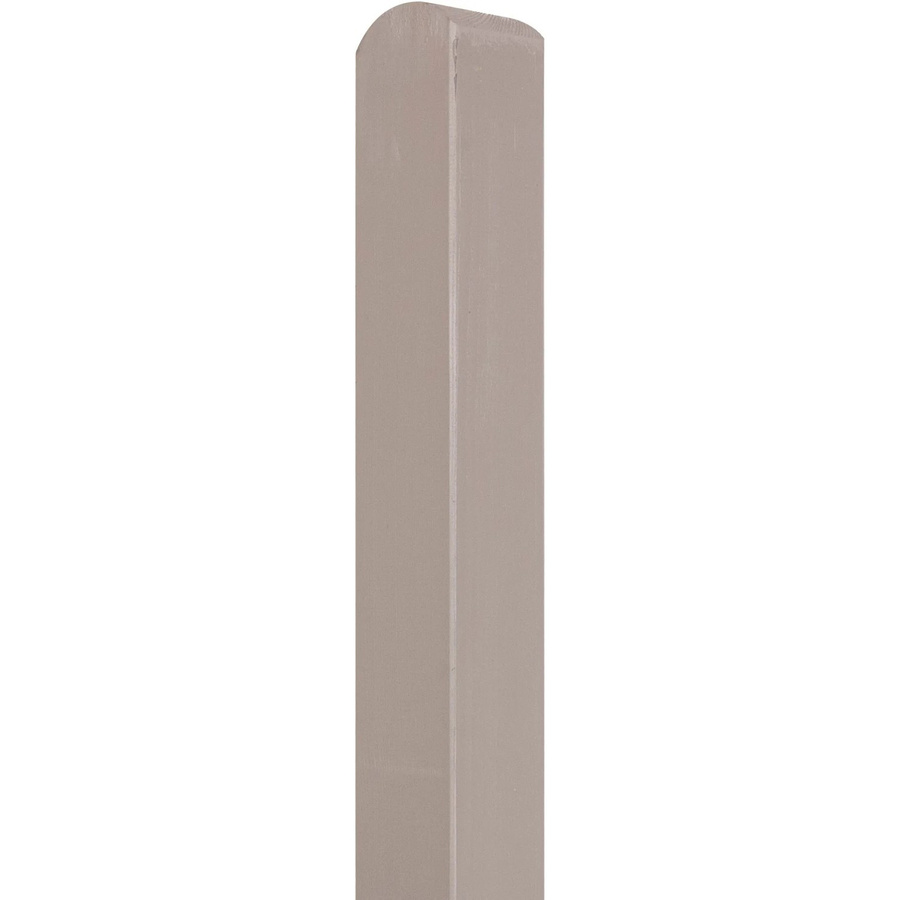 Andrewex Zaunpfosten quadratisch aus Holz in Grau, B/T/H: 9 x 9 x 135 cm - Bild 2