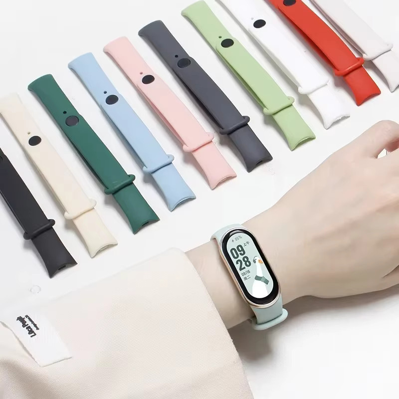 Xiaomi Uhrenarmband Silikon, Xiaomi Mi Band 10, 8, 9 - Bild 3