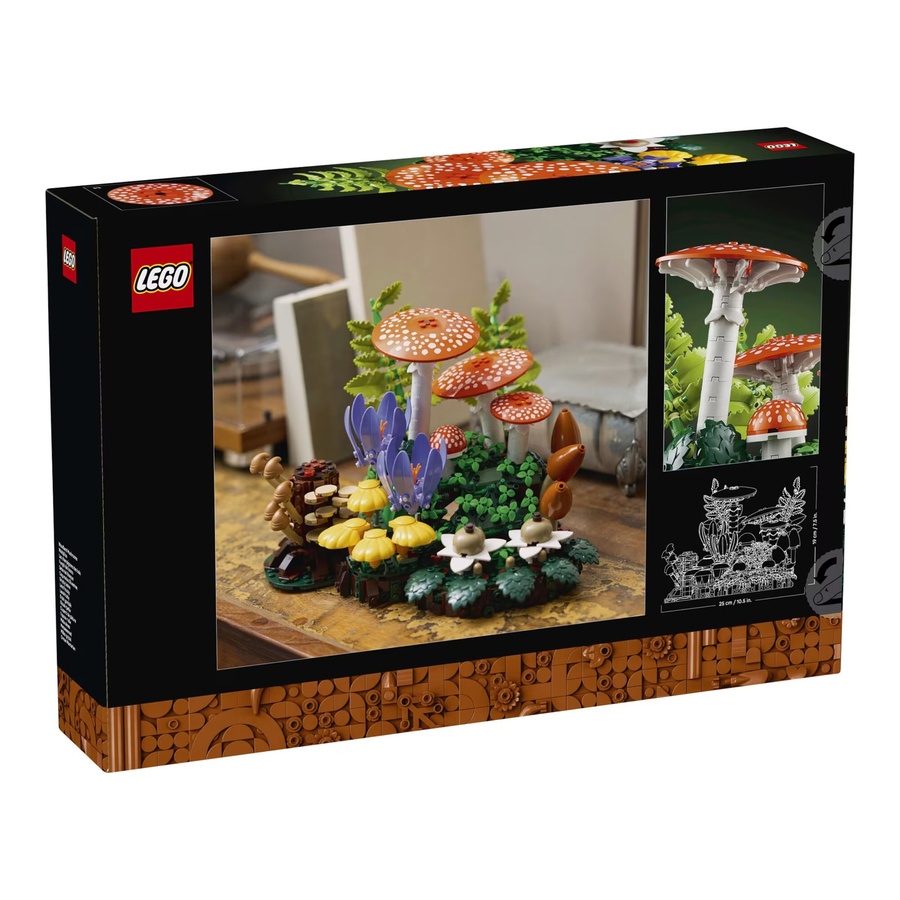 LEGO Botanicals Waldpilze Konstruktionsspielzeug ab 18 Jahren - Bild 5