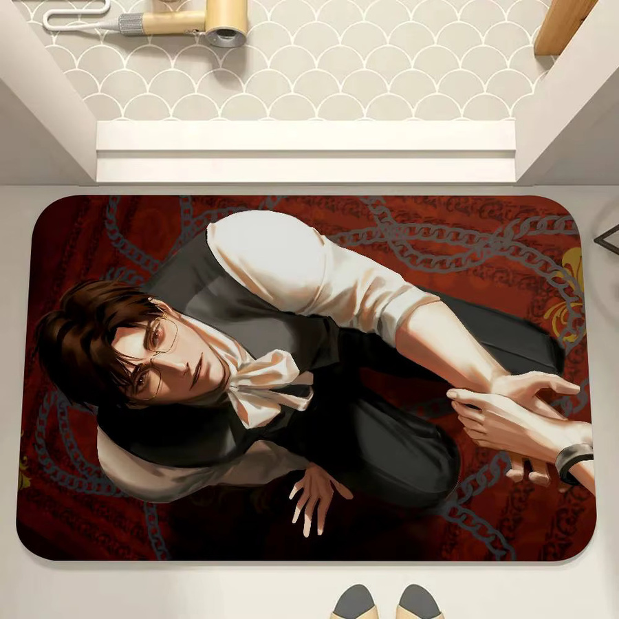 Rutschfeste Anime Bodenmatte für Wohnzimmer, Küche und Badezimmer in Multicolour - Bild 3