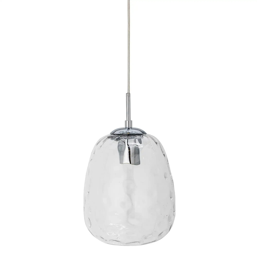 Bloomingville Hängeleuchte Baele aus Glas und Eisen in transparent mit skandinavischem Design - Bild 1