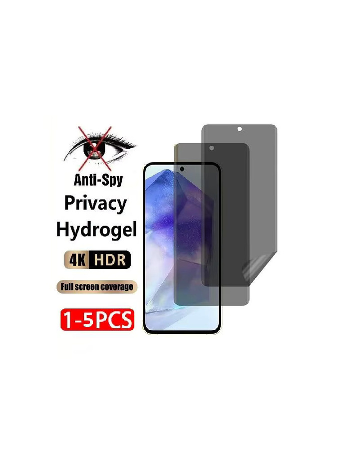 Privatsphäre Hydrogel Schutzfolie für Realme GT 2 Pro Master Explorer Edition, 9H Anti-Spy Displayfolie, transparent - Bild 7