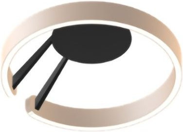 Occhio Mito aura 40 LED-Wand- und Deckenleuchte in Schwarz matt und Gold matt mit Occhio air Modul und dimmbarer CCT-Lichtsteuerung - Bild 1