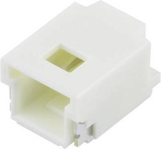 Molex Einbau-Stiftleiste Standard in Weiß mit 4 Polen und 1 mm Rastermaß - Bild 1
