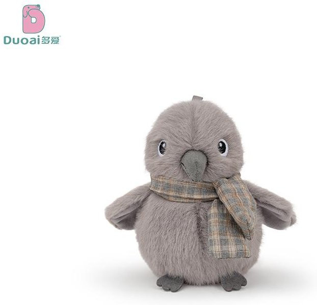 Kidsly Eulen Plüschtier, Krähen Plüschtiere, Lebensechte Tiere Simulation Stoffpuppe Spielzeug, 11,5cm - Bild 1