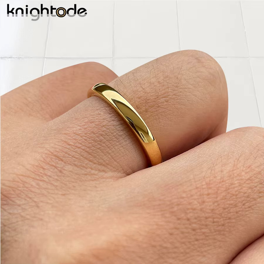 Knightode Ehering Wolframkarbid, klassisch, Unisex - Bild 2