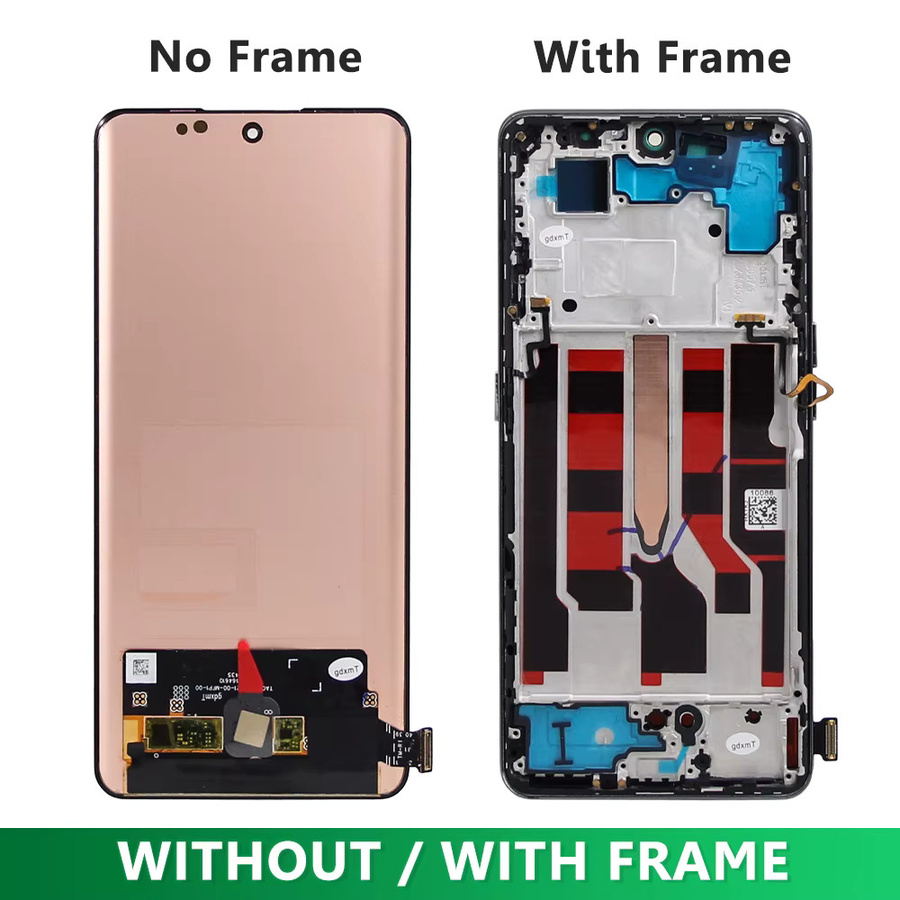 Oppo Reno8 T 5G CPH2505 LCD Display mit Rahmen Super Amoled Touch Panel Ersatz - Bild 3