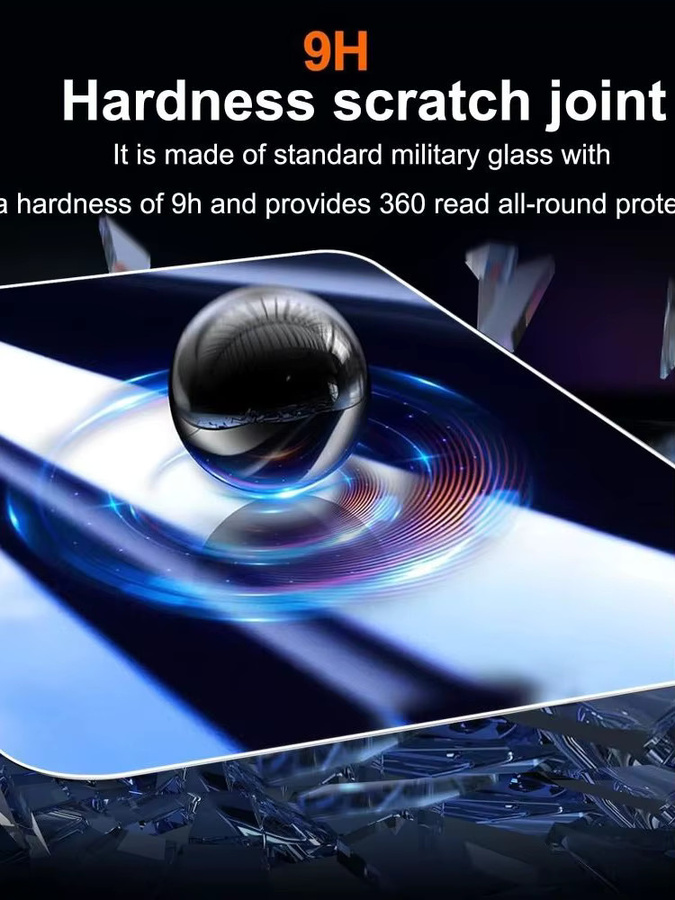 3er-Pack HD-Displayschutzfolie aus gehärtetem Glas für Lenovo Legion Go S, transparent, kratzfest und anti-fingerabdruck mit 9H Härte - Bild 6