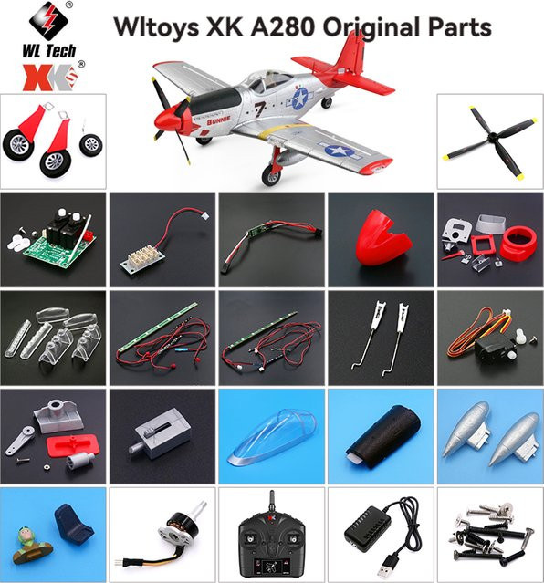 WLtoys XK A280 RC Flugzeug, Zubehör - Bild 1
