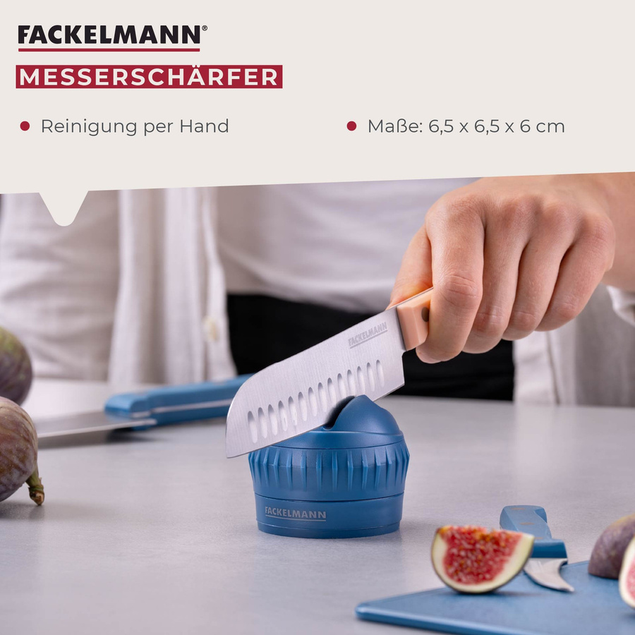 Fackelmann Messerschärfer Essential in Blau - Bild 3