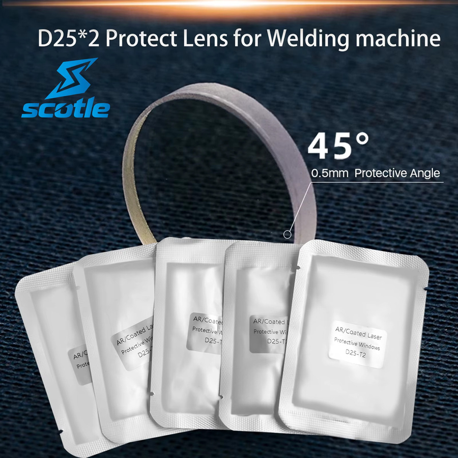 Scotle Optisches Laser-Schutzobjektiv D25*2 für Relfar Laserschweißmaschinen-Schweißköpfe - Bild 2