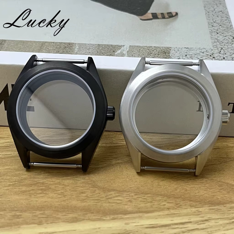 MUZHI Pilot Uhr, Edelstahl, Silber, 38 mm, Kristall, Unisex - Bild 2