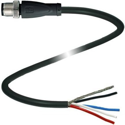 Pepperl+Fuchs 70101470 Sensor-Aktor-Steckverbinder konfektioniert, 5-polig, Schwarz, 10m Länge - Bild 1