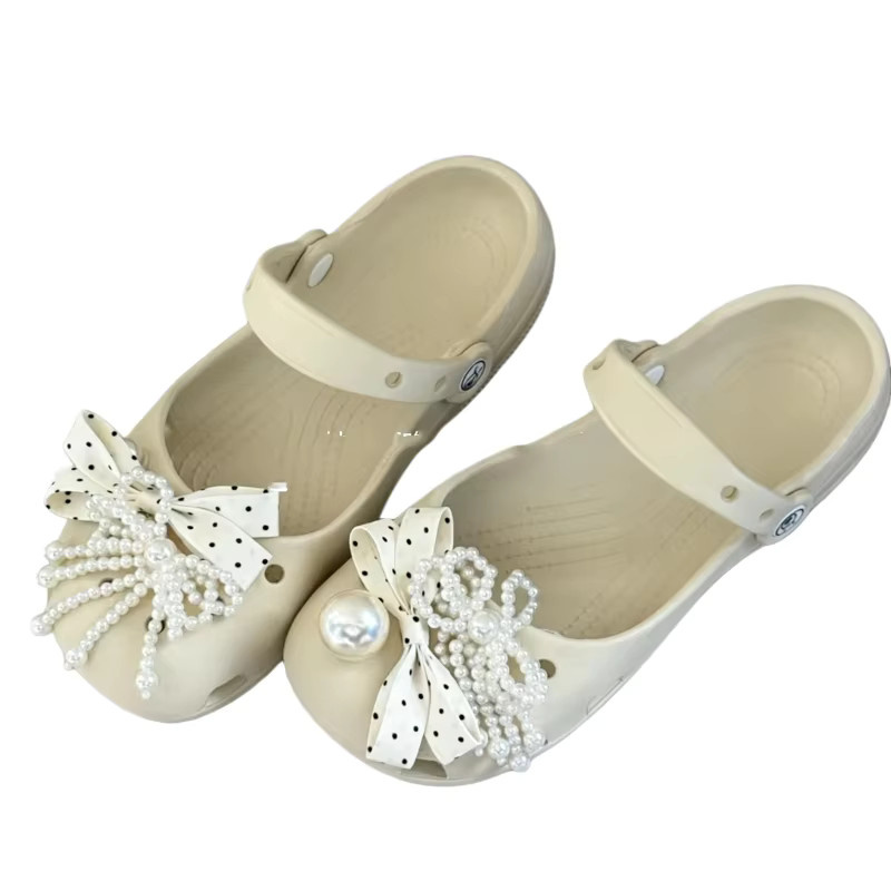 MINISO Schuh-Charms-Set, Perle, Weiß, Damen - Bild 4