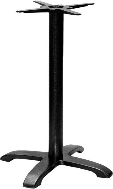 RestooTab Tischsäule Modell Bazila in Schwarz Matt, B/T/H: 56 x 56 x 71 cm - Bild 1