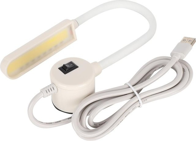 Igeteck LED Nähmaschinen Licht mit USB-Anschluss und starkem Magnet, 6W, Weiß - Bild 1