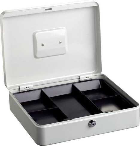 Burg-Wächter Geldkassette Money 5030 light in Grau, B/T/H: 30 x 24 x 9 cm - Bild 1