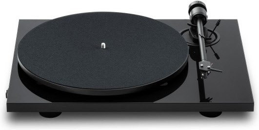 Pro-Ject E1.2 Plattenspieler mit Pick it MM E Tonabnehmer in Schwarz - Bild 1