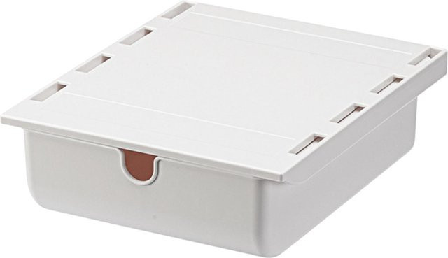 CosyHome Schreibtisch-Organizer Schublade unter dem Schreibtisch in Weiß mit 2 kg Tragkraft - Bild 1