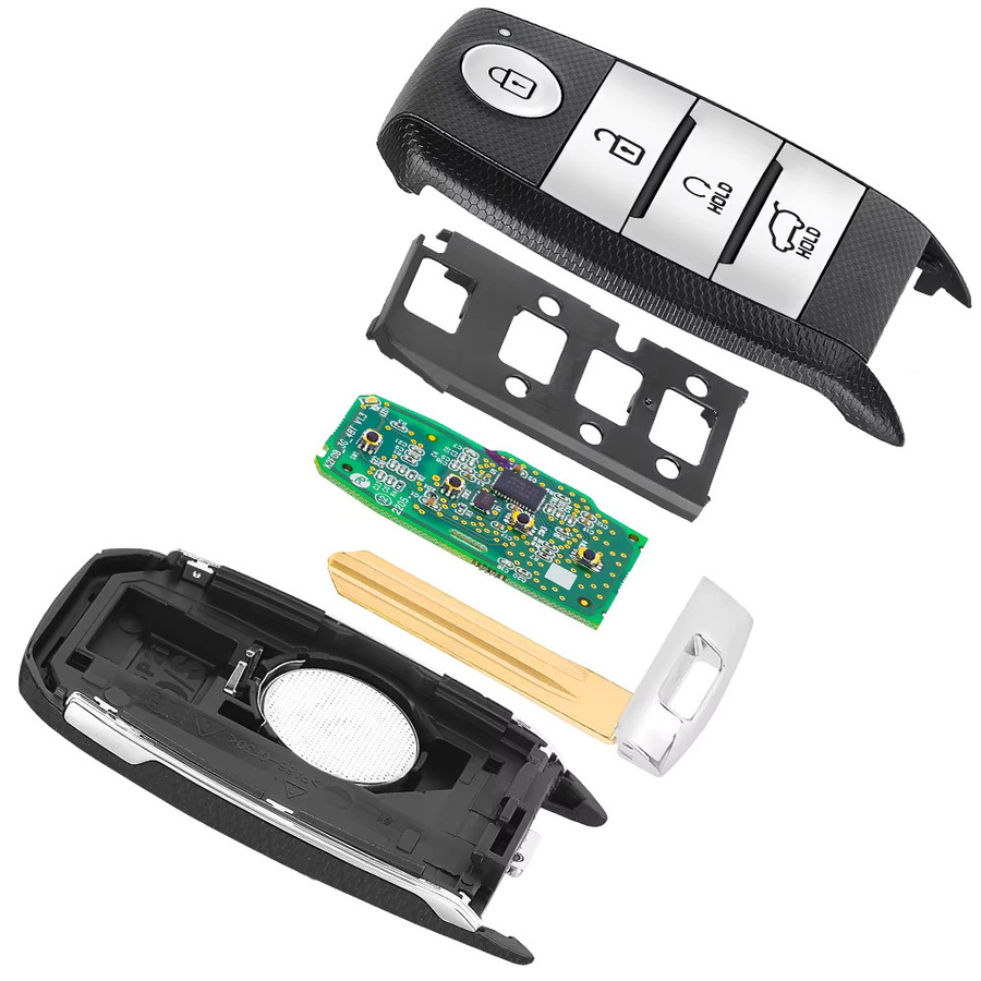 KEYECU Smart Remote Key 433 MHz 6A Fob für KIA Carens Sonet Seltos in Schwarz (OEM P/N 95440-Q6400 95440-DY100 95440-CC400 SYEC3FOB2003) - Bild 5