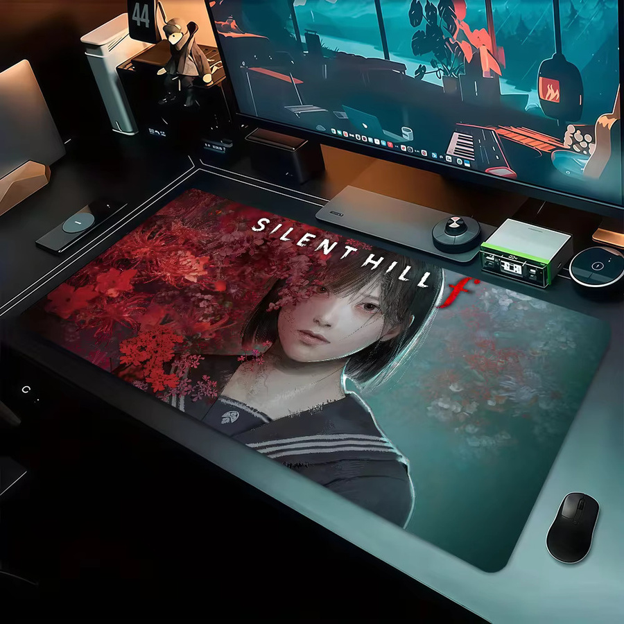 Lockedge Horror Game Hill f S-Silent Gaming Mauspad, rutschfest und verdickt, Multicolor - Bild 4