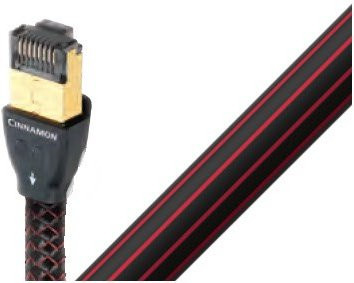 AudioQuest Cinnamon RJ/E Cat7 Ethernet LAN Kabel, Schwarz, Länge: 5 m - Bild 1